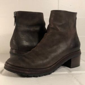 Marsell Listo Boots Dark Brown Leather